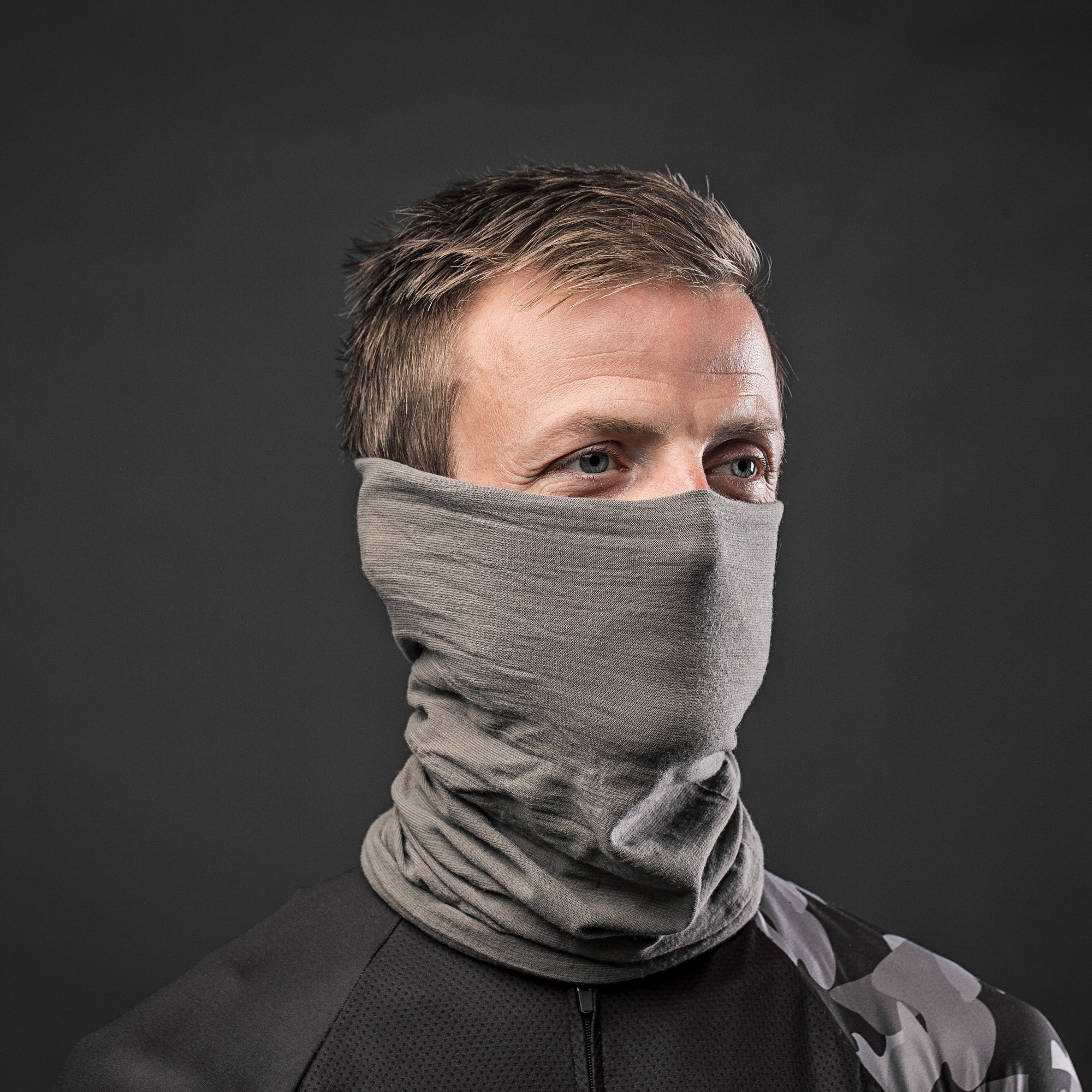 Gripgrab headglove merino grijs
