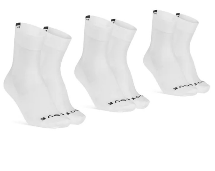GripGrab Lightweight SL Zomer Sokken 3-Pack Wit