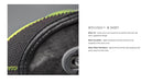 Gripgrab racethermo overschoen hi-vis geel