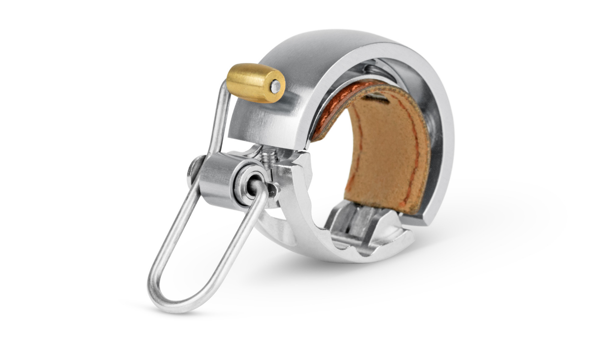Knog Oi luxe small fietsbel zilver