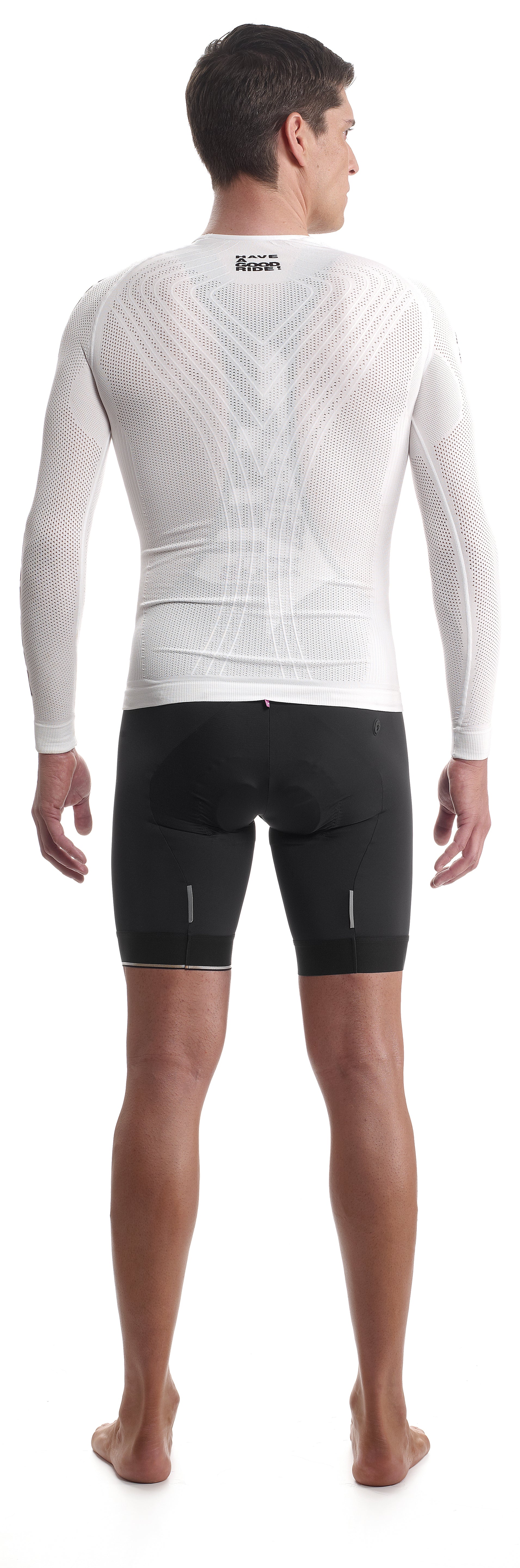 Assos skinfoil summer evo 7 ondershirt lange mouwen wit