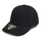 Oakley 6 Panel Stretch Pet Embossed - Blackout