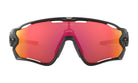 Oakley jawbreaker fietsbril mat zwart - prizm trail torch lens