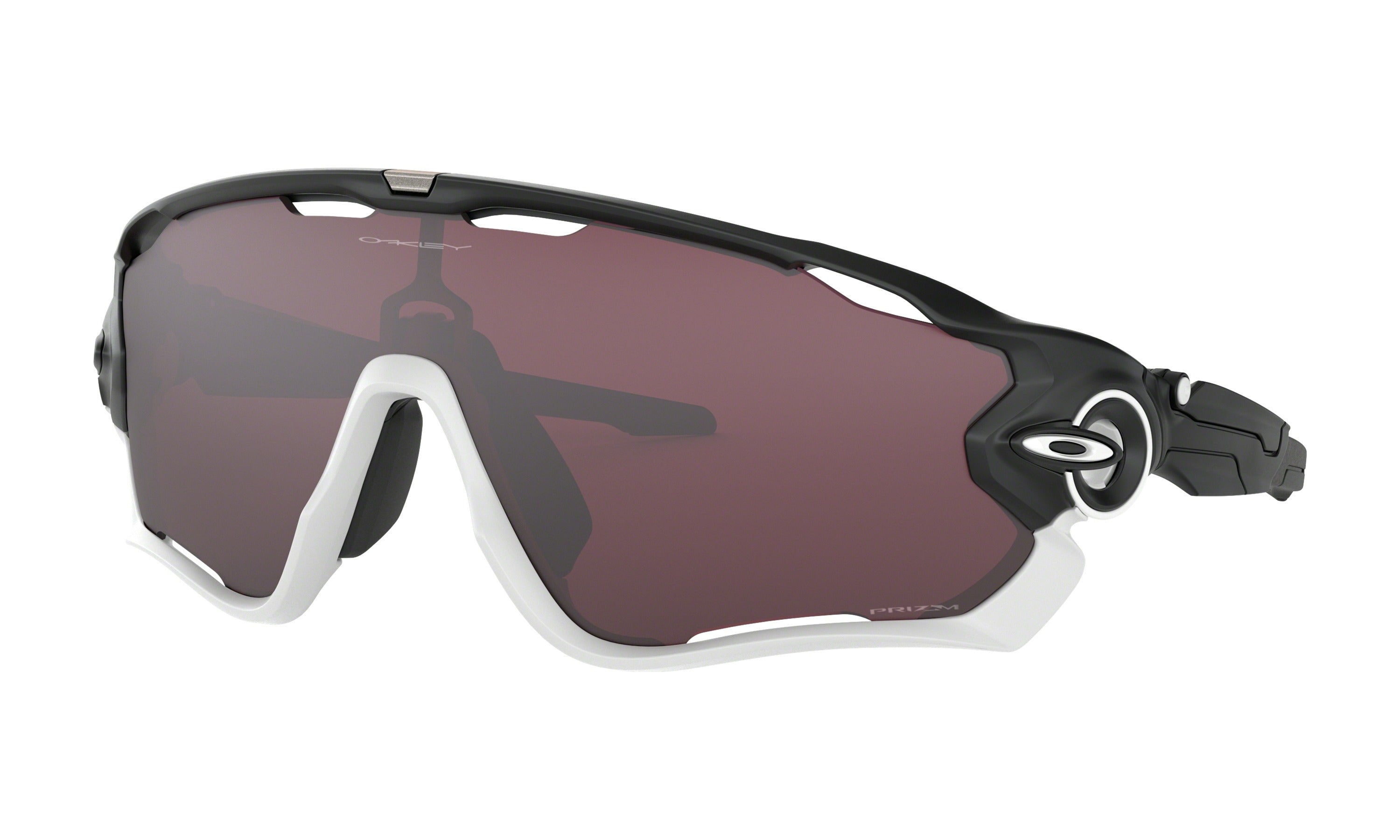 Oakley jawbreaker fietsbril mat zwart - prizm road black lens