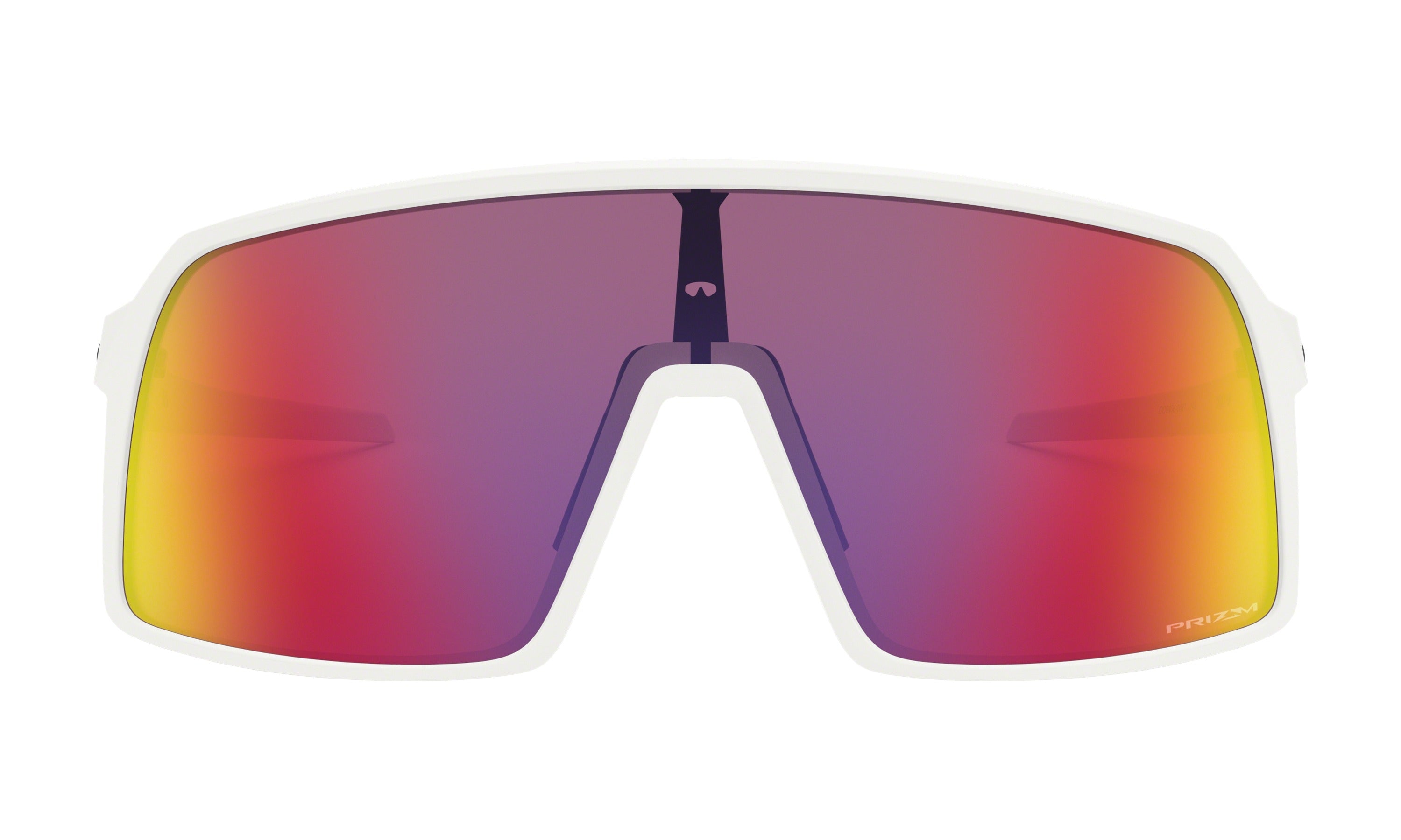 Oakley sutro fietsbril mat wit - prizm road lens