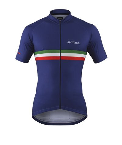 De Marchi PT Jersey KM Navy Blue