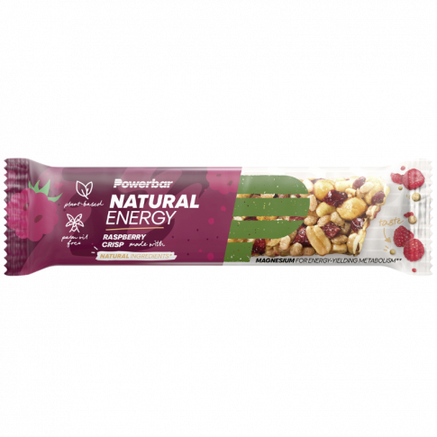 Powerbar natural energy cereal reep Raspberry Crisp 40g