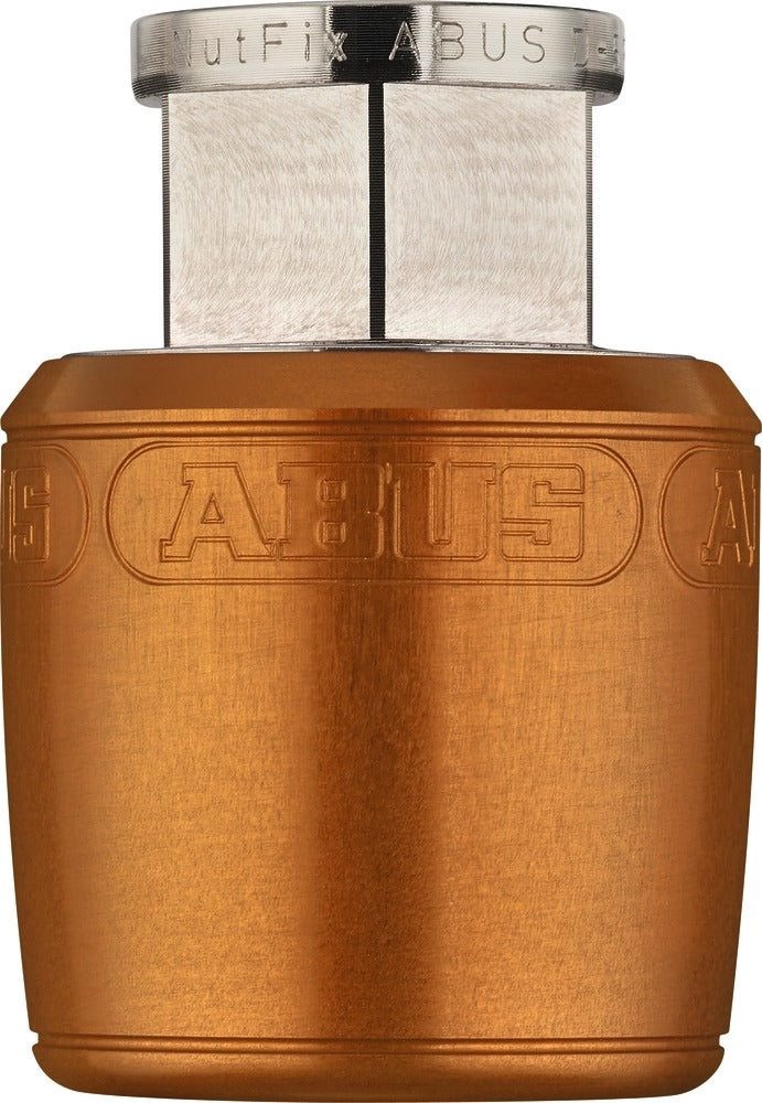 Abus NutFix M5 2x Axle 100/135 fietsslot oranje