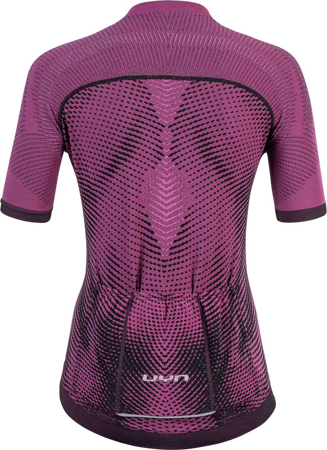 UYN activyon biking dames fietsshirt met korte mouwen violet roze zwart