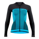 Uyn Alpha Dames Fietsshirt Lange Mouw - Ocean/Charcoal