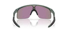 Oakley Bril Resistor Matte silver/green colorshift - Prizm Jade