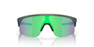 Oakley Bril Resistor Matte silver/green colorshift - Prizm Jade