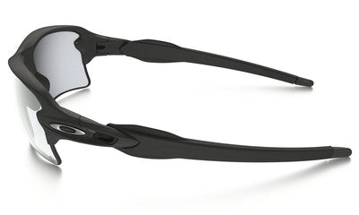 Oakley flak 2.0 XL fietsbril steel - clear black photochromic lens