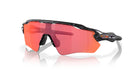 Oakley Radar EV Bril Matte green purple colorshift splatter - Prizm trail torch