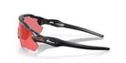 Oakley Radar EV Bril Matte green purple colorshift splatter - Prizm trail torch