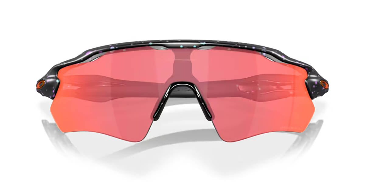 Oakley Radar EV Bril Matte green purple colorshift splatter - Prizm trail torch