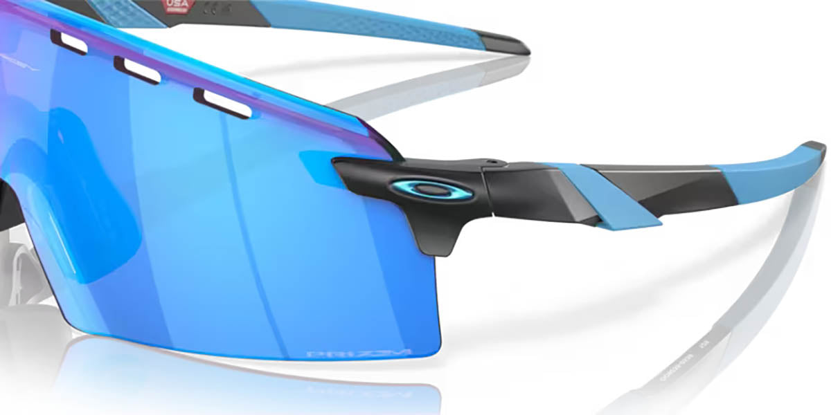 Oakley Encoder Strike Vented Bril Matte Black - Prizm Sapphire