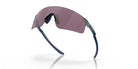 Oakley EvZero Blades Bril Matte Silver/Blue Colorshift - Prizm Road Black