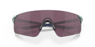 Oakley EvZero Blades Bril Matte Silver/Blue Colorshift - Prizm Road Black