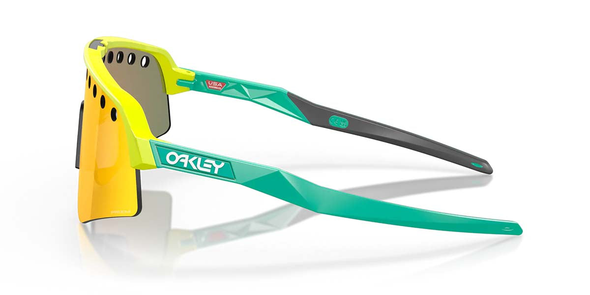 Oakley Sutro Lite Sweep (vented) Tennis Ball Yellow - Prizm Ruby