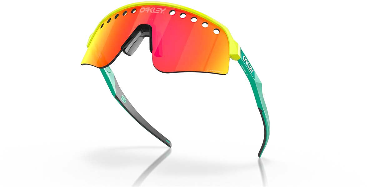 Oakley Sutro Lite Sweep (vented) Tennis Ball Yellow - Prizm Ruby