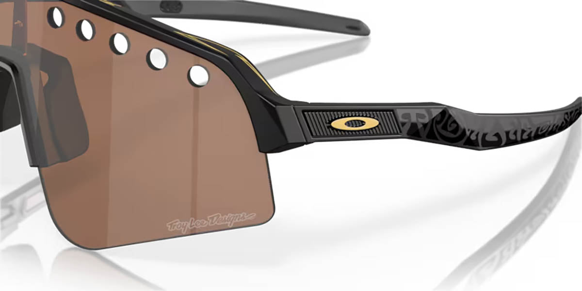 Oakley Sutro Lite Sweep Bril Troy Lee Designs Matte Black - Prizm Tungsten
