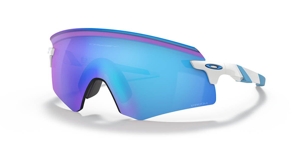 Oakley Encoder Polished White - Prizm Sapphire
