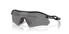Oakley Radar Plate Bril Shiny Black - Prizm Black Polarized