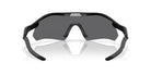 Oakley Radar Plate Bril Shiny Black - Prizm Black Polarized