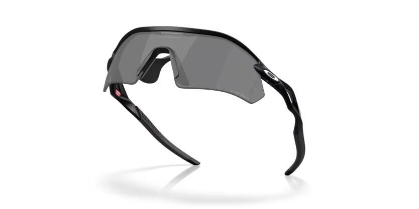 Oakley Radar Plate Bril Shiny Black - Prizm Black Polarized