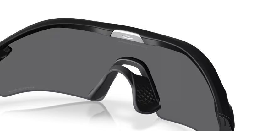 Oakley Radar Plate Bril Shiny Black - Prizm Black Polarized