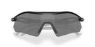 Oakley Radar Plate Bril Shiny Black - Prizm Black Polarized