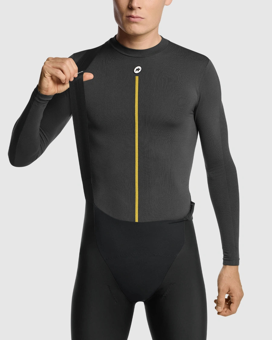 Assos 2/3 LS Skin Layer P1 - Anthracite Grey