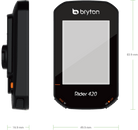 Bryton Fietscomputer Rider 420 H/ Hartslag