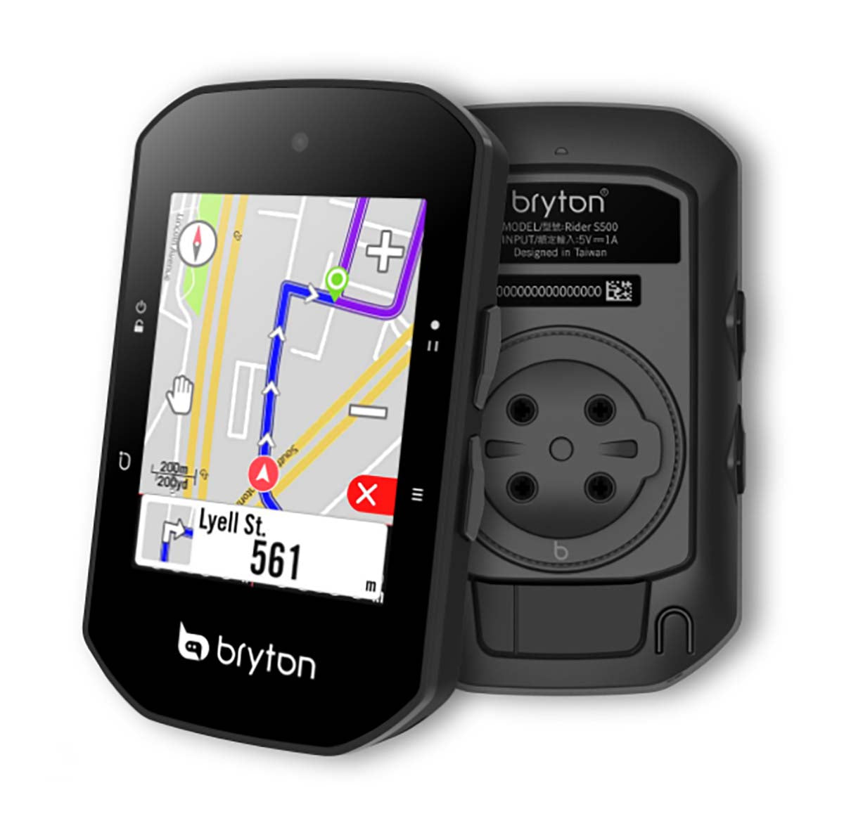 Bryton FIETSCOMPUTER RIDER S500 T / TOTAAL