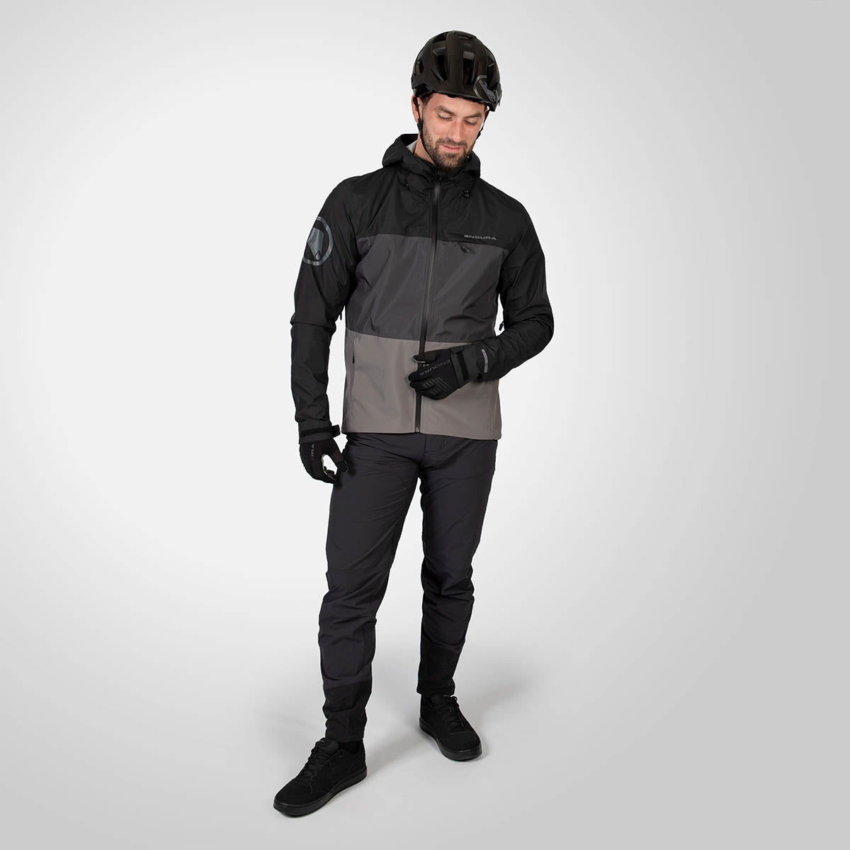 Endura SingleTrack Fietsjas II - Mat zwart