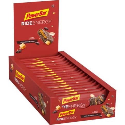 Powerbar ride energy reep chocolate caramel 55g  BOX 18pcs