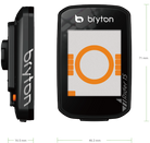 Bryton rider 15e gps fietscomputer