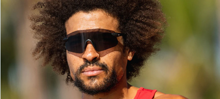 Tifosi Vogel Fietsbril Blackout Zwart Smoke Lens
