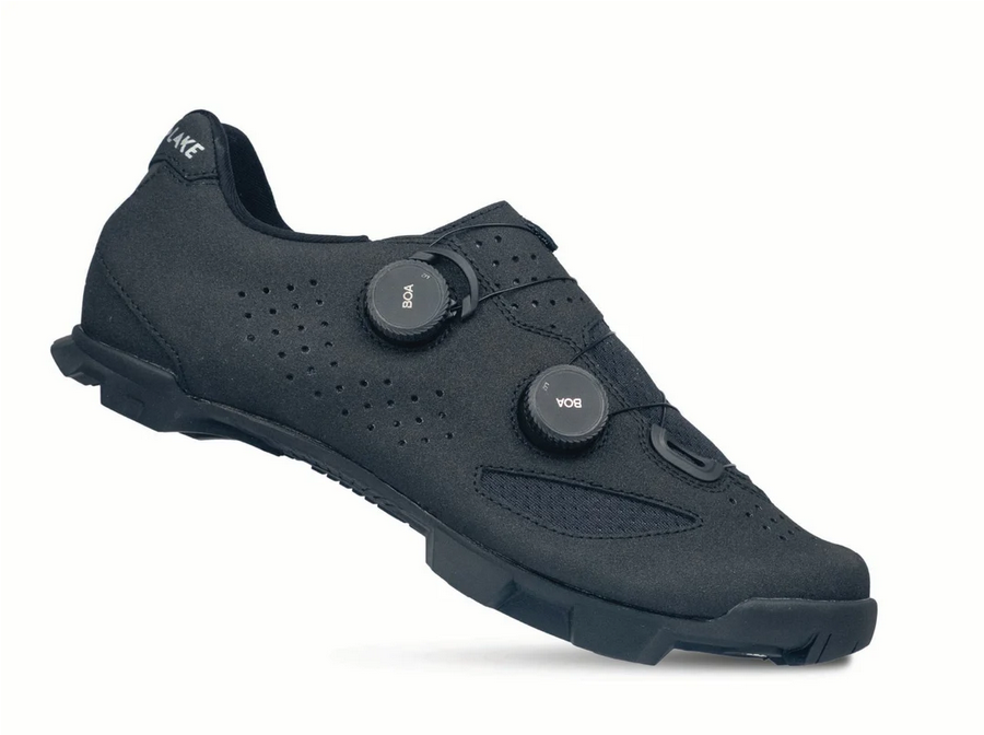 Lake MX239 extra wide Fietsschoen MTB Black/Black