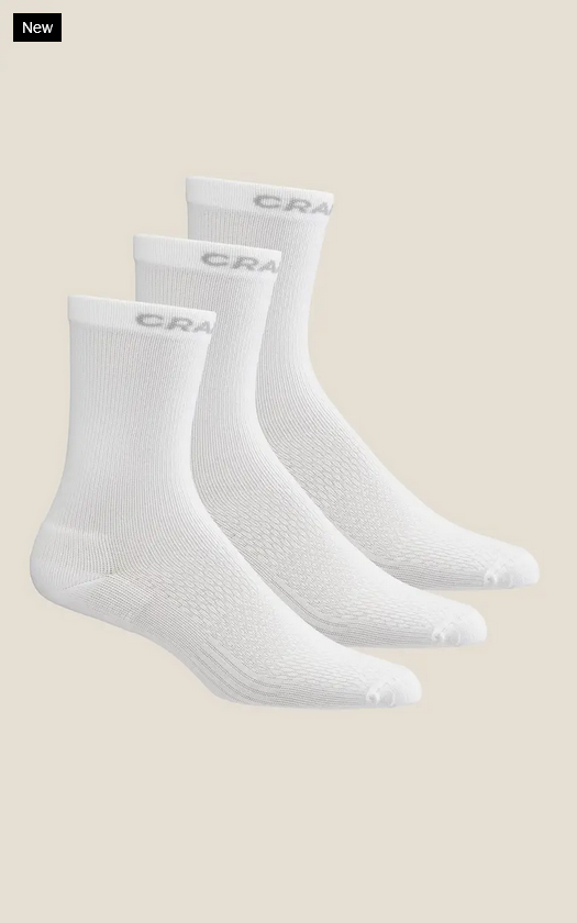 Craft Core Dry High Fietssok 3-Pack Wit