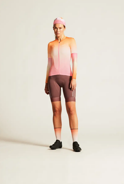 Craft Adv Endur Graphic Jersey W - Peony/ Multi