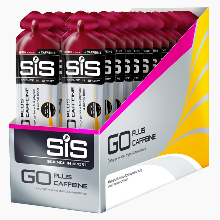 SIS Go + Caffeine Gel Bes 60 ml BOX (30 pcs)