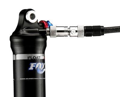 LEZYNE Shock Digital Floor Drive Suspension Pomp Silver