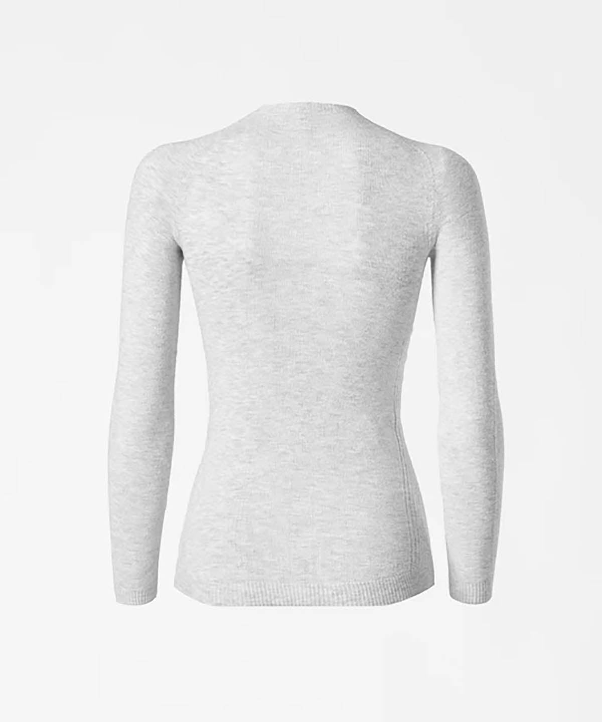 Silverskin Warm Long Sleeve Round Neck Base Layer Pearl Grey