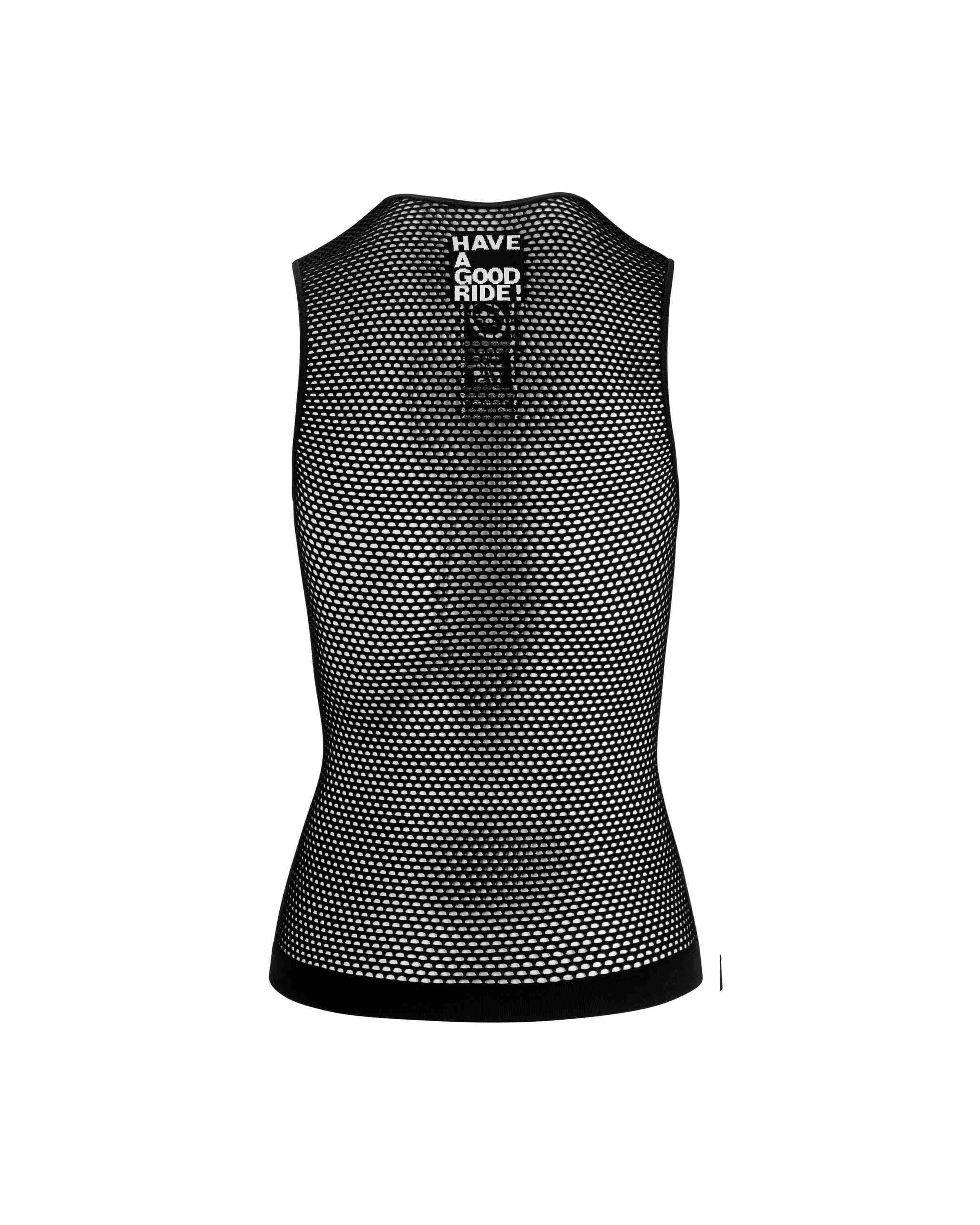 Assos skinfoil summer ondershirt zonder mouwen zwart