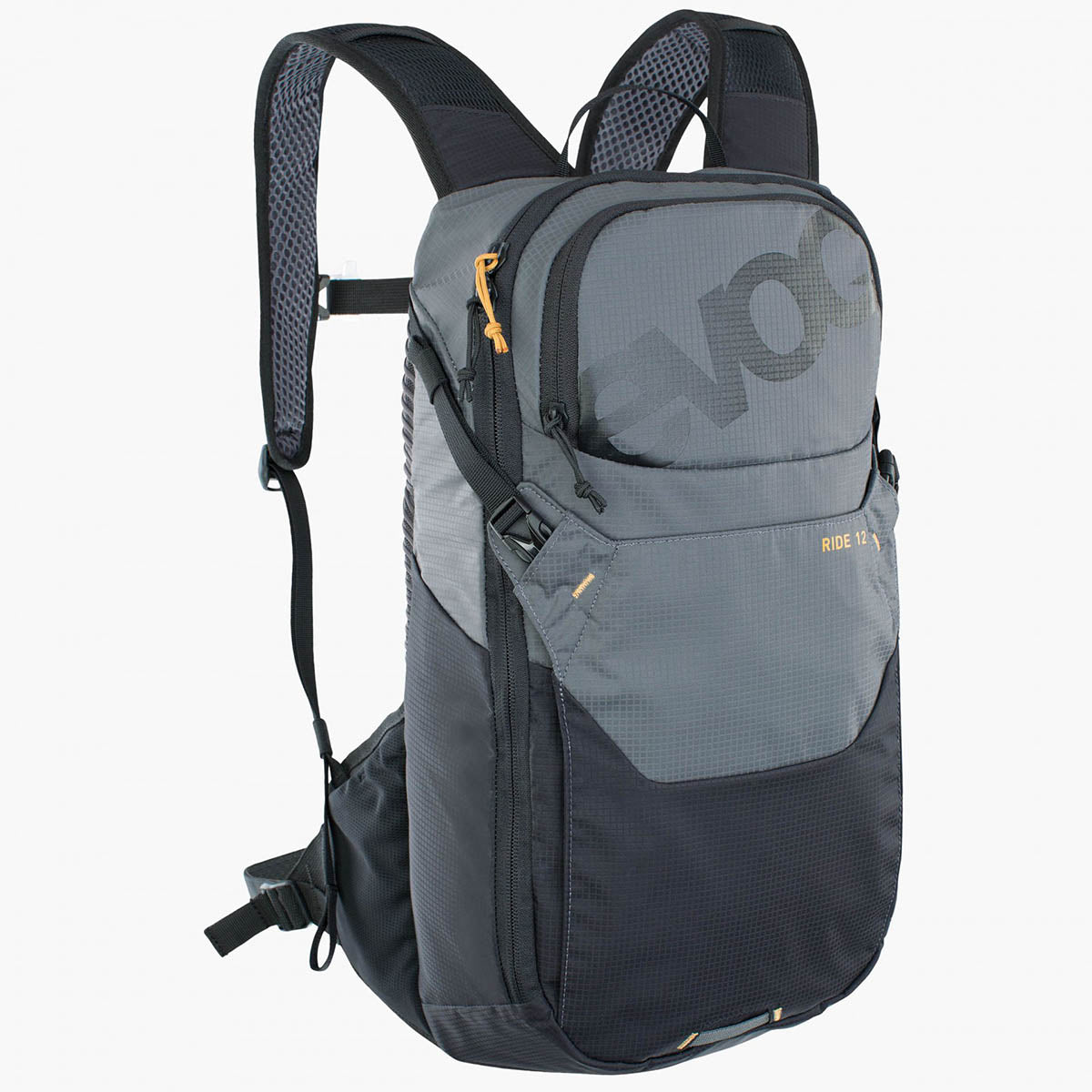 Evoc Ride 12 + Hydration Bladder 2 - Carbon Grey - Black