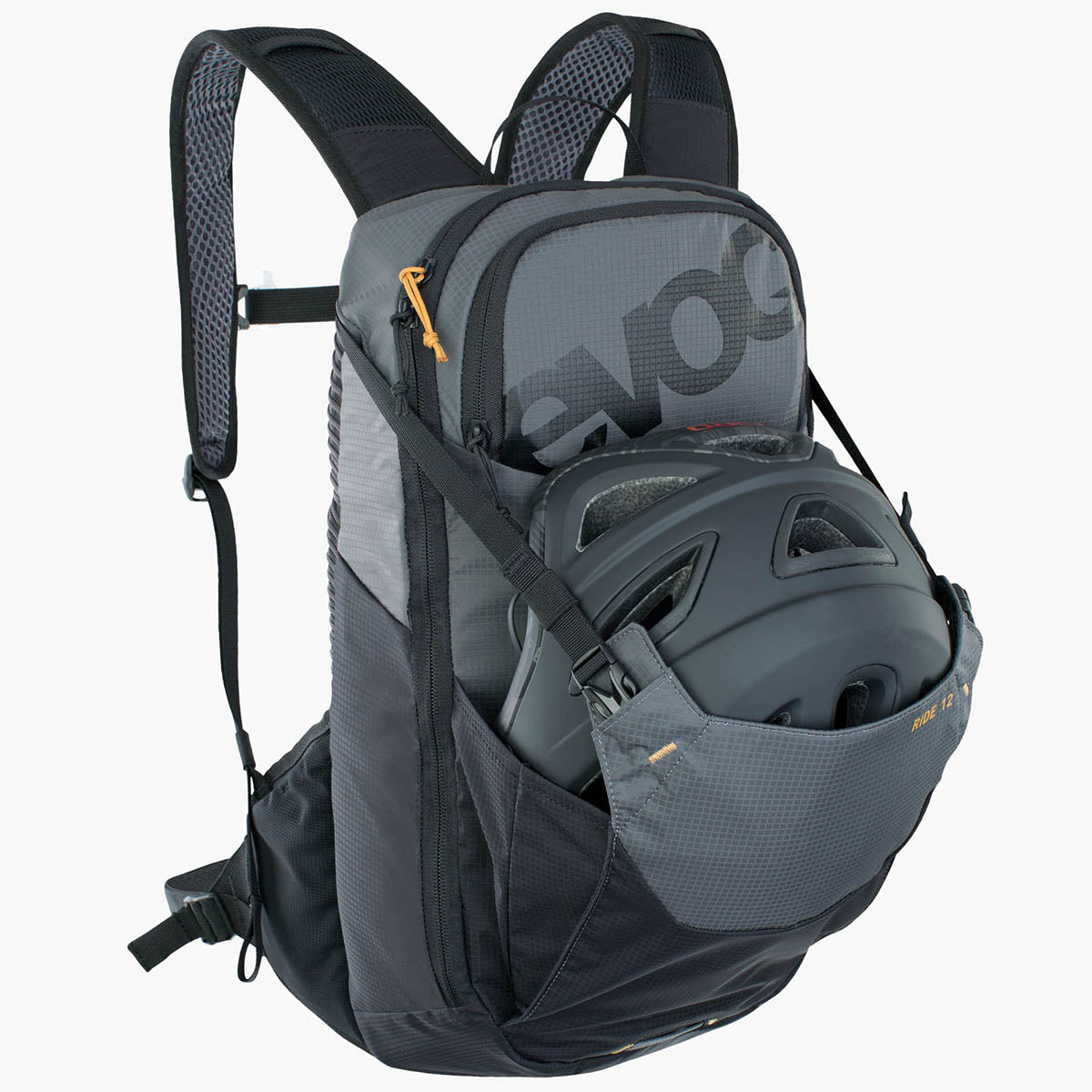 Evoc Ride 12 + Hydration Bladder 2 - Carbon Grey - Black