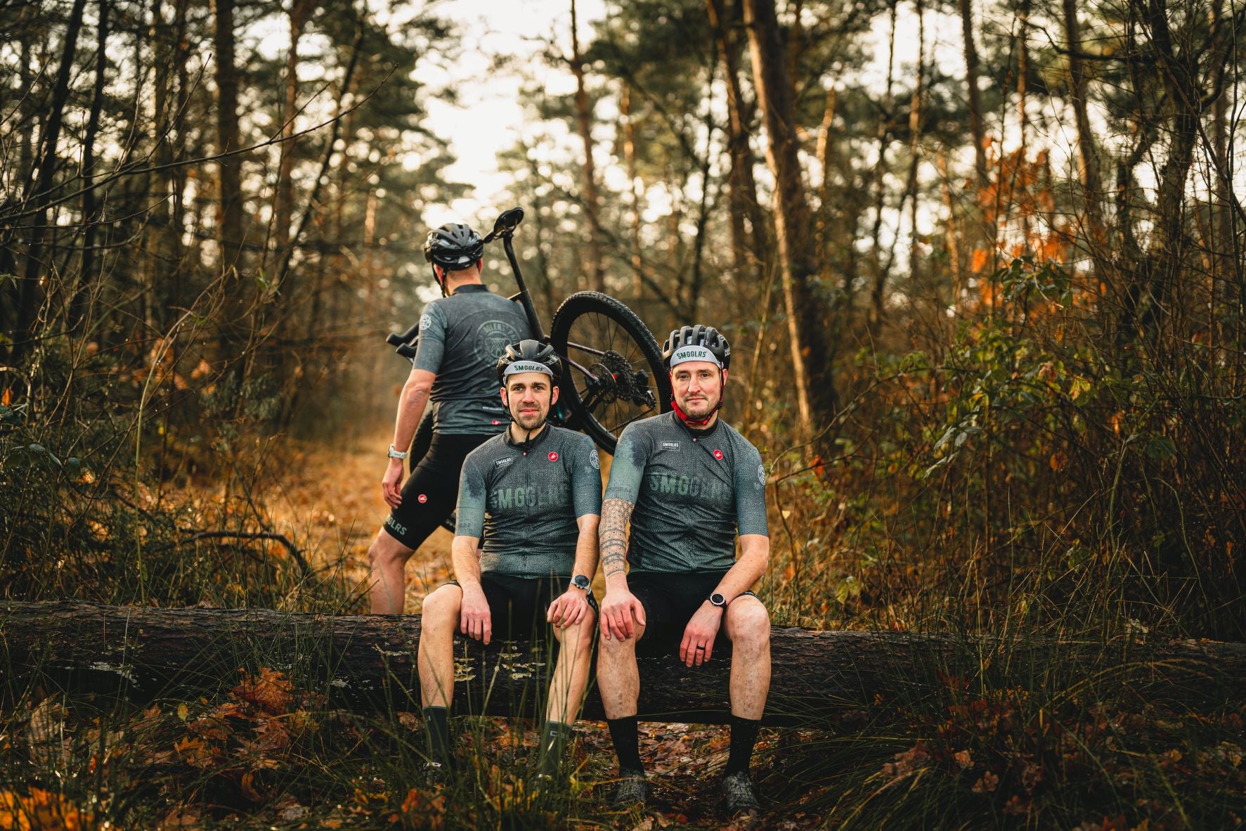 Castelli Smugglers Path Endurance Equipe Jersey Military Green