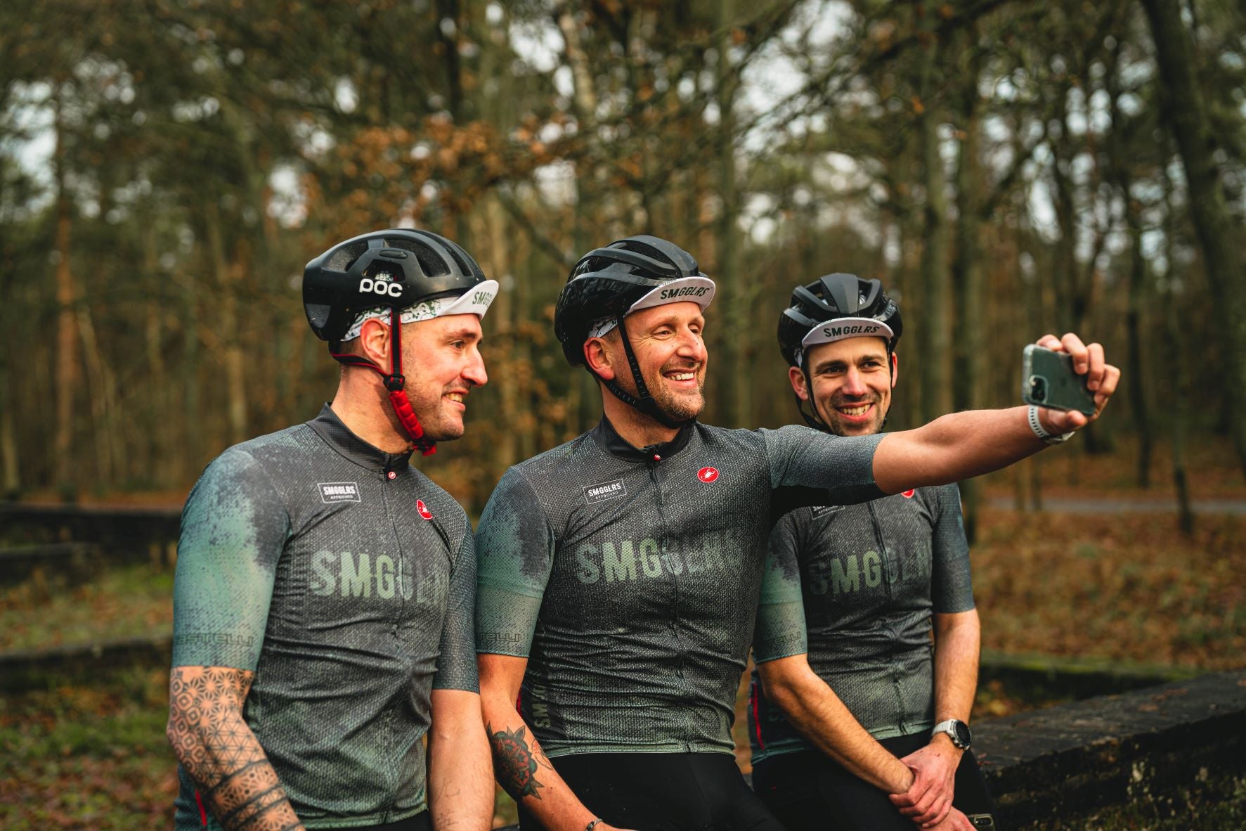 Castelli Smugglers Path Endurance Equipe Jersey Military Green